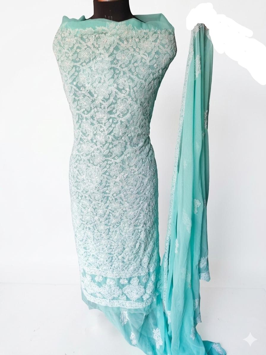 Chiffon three peice fabric - Image 1