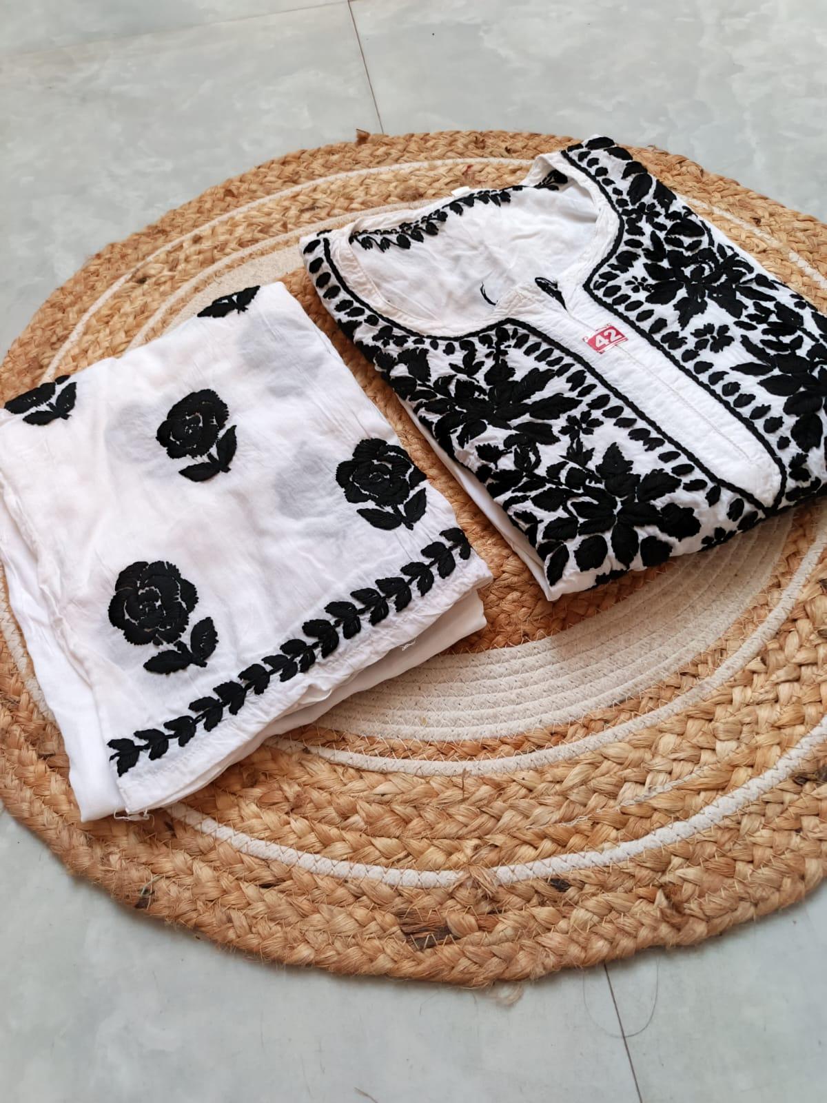 Modal kurta plazo set - Image 1
